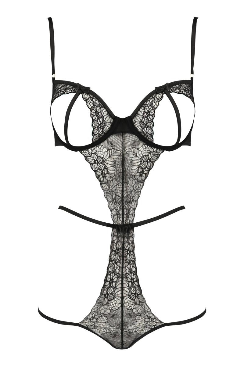 schwarzer Damenbody PA595282 von Passion Devil Collection schwarzer Damenbody PA595282 von Passion Devil Collection